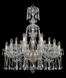 Подвесная люстра Bohemia 1413 1413/12+6/300/XL-95/G