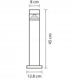 Наземный светильник Lightstar Raggio 377907 (LED, 220V, IP55)