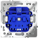 Розетка с заземлением и шторками (белый матовый) Voltum S70 VLS040202