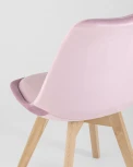 Стул Stool Group FRANKFURT велюр розовый УТ000003741