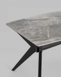 Стол обеденный Stool Group Аркада раскладной 160-210*90 керамика темная УТ000034992