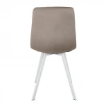 Стул Easy серый с ножками под дерево