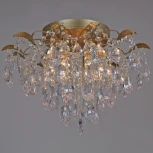 Потолочная люстра хрустальная Reluce 04035-0.3-06 MATT GOLD (220V)