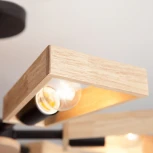 Потолочная люстра Eurosvet Klark 70056/6 черный (220V)