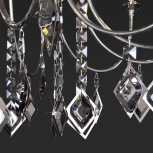 Подвесная люстра Eurosvet Telao 10120/12 хром