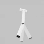 Трековый светильник однофазный 220V 6W Maytoni Focus T TR142-1-6W4K-W (LED, круглые)