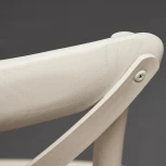 Стул CROSS (mod.CB2001) Белый (butter white) (дерево береза)