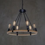 Подвесная люстра Loft It Rope Filament LOFT1861/6 кольцо