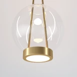 Подвесной светильник Eurosvet Frasco 50267/1 LED латунь (220V, на проводе)