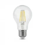 Лампочка светодиодная E27 8W 220V 780 lm 4100K нейтральный белый свет Gauss Filament 102802208