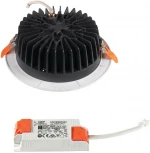 Встраиваемый точечный светильник светодиодный Kanlux TIBERI 35670 (220V, круглые, IP44)