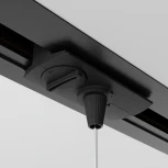 Коннектор для трека Unity черный (однофазный) Maytoni Technical TRA011-1-A-B (220V)