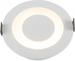 Точечный встраиваемый светильник DK2500-WH (LED, 220V)