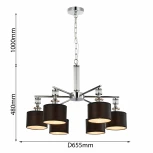 Подвесная люстра Favourite Archetypus 2674-6P
