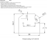 Заглушка CLT 0.223 06 Crystal Lux