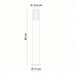 Наземный фонарь Globo xeloo 32016 (220V, IP44)