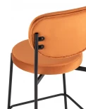 Стул полубарный Stool Group Барбара NEW велюр терракотовый УТ000036051