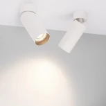 Накладной точечный светильник SP-GABI-SURFACE-FLAP-R60-12W Day4000 (WH, 60 deg, 230V) (Arlight, IP40 Металл) 052347 (LED)