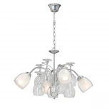 Подвесная люстра Vitaluce V3497-9/4 (220V, на цепи, бокалы)
