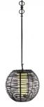 Уличный светильник подвесной Deko-Light Velorum 836020 (220V, на проводе, шар, плетеные, IP44)