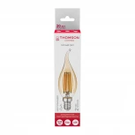 Лампочка светодиодная филаментная прозрачная свеча на ветру E14 11W Thomson Tail Candle TH-B2120