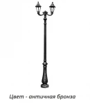 Наземный фонарь Fumagalli Rut E26.202.R20.BYF1R (220V, IP55)