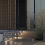 Подсветка ступеней лестницы встраиваемая Bil O015SL-L3W3K (LED, 220V, круглые, IP54)