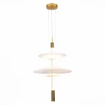 Подвесной светильник светодиодный Isola SL6101.213.01 (220V, на тросе, круглые, летающая тарелка)