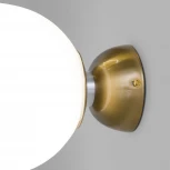 Настенно-потолочный светильник Eurosvet Bubble 30197/1 латунь (220V, шар)