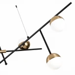 Потолочная люстра на штанге ST Luce Albero SL1507.422.06 (220V, на тросе, шарики)