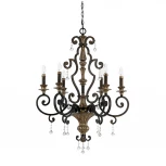 Подвесная люстра Quoizel Marquette QZ/MARQUETTE6/A (220V, на цепи)