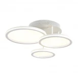 Умная люстра потолочная Alis Smart 8380/60CL белый,металл/акрил с ПДУ и голосовым управлением LED 60W 3000-6500К 220V