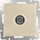 ТВ-розетка оконечная (шампань) Werkel W1183011 (a050856)