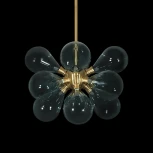 Потолочная люстра на штанге Loft It Miracle 10130/12 Blue (220V, шарики)