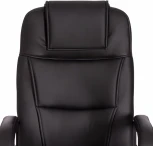 Кресло BERGAMO хром (22) кож/зам, черный, 36-6 Tetchair 19370