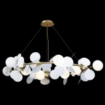 Подвесная люстра Loft IT Matisse 10008/1050 white (220V, на тросе, шарики)