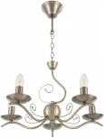 Подвесная люстра Arte Milano Amalfi-9934 339934/5 AB (220V, на цепи, подсвечник, свеча)