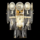 Каскадное бра Wertmark Clementia WE116.03.301 (220V, хрусталь, подвески)