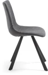 Обеденный стул La Forma (ex Julia Grup) Alve (Серый/ Пена,Сталь,Фанера)
