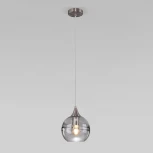 Умный подвесной светильник Eurosvet Lotus 50221/1 дымчатый (220V, на проводе, шар)