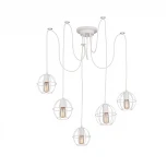 Подвесная люстра Vitaluce V4885-0/5S (220V, на проводе, шарики)