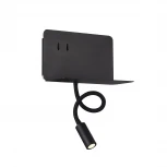 Настенный светильник для чтения с usb-портом ST Luce Pinaggio SL1576.401.02 (LED, 220V, выключатель)