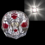 Встраиваемый точечный светильник Sneha 7091/H G9 CR+RD (220V, круглые)