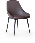 Стул Oscar, экокожа soft touch коричневый Top Concept OSCAR 2000000000770