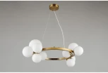 Подвесной светильник Aployt Letizia APL.314.03.11 (220V, на тросе, шарики, кольцо, молекулы)