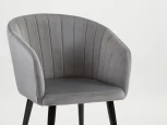 Стул MyFar Фредерик темно-серый велюр MF1041-1
