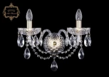 Бра Art Classic 10.12 10.12.2.165.XL.Gd.Sp (220V, хрусталь, подвески, подсвечник, свеча)