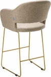 Стул полубар R-Home Oscar Браун/ЛинкЗолот