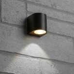 Архитектурная подсветка Feron Корфу 48471 DH052, 6W, 400Lm, 3000K, черный Бостон (LED, 220V, IP54)