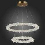 Подвесной светильник ярусный ST Luce Lucchero SL6105.203.02 (LED, 220V, хрусталь, пульт управления, на тросе)